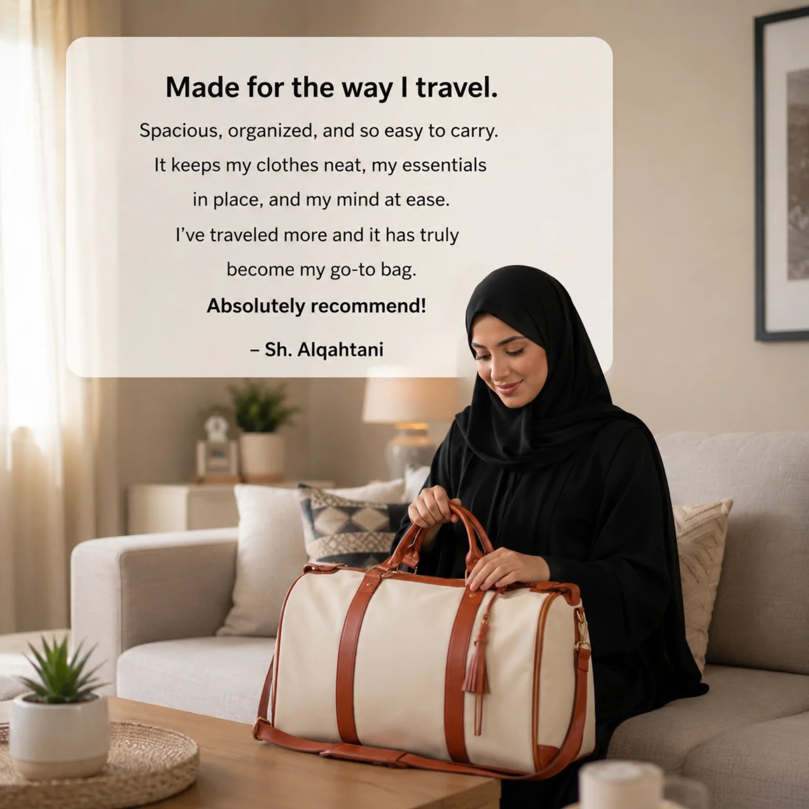 NORIQ Convertible Garment Bag